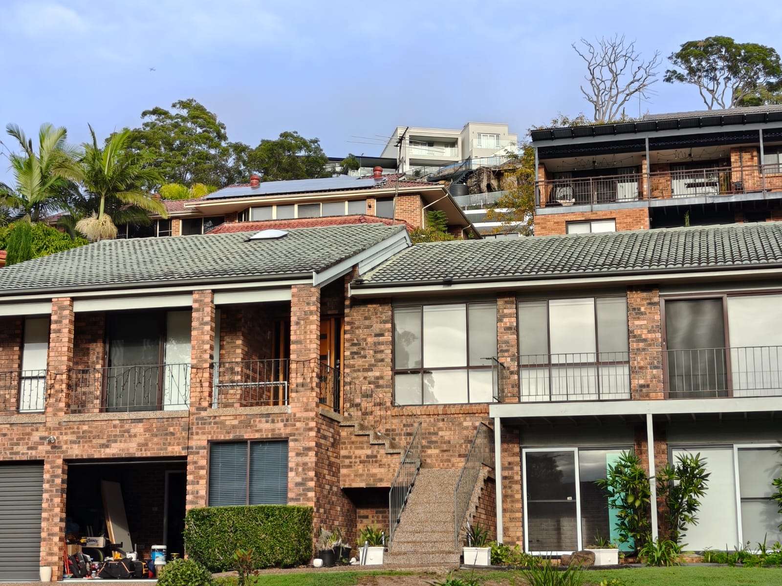 Exterior home with fresh paint